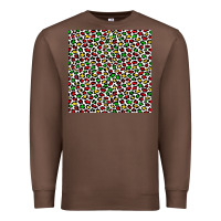 Chestnut christmas leopard Premium Sweatshirt - FaDigitalArtStudio