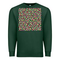 Sports Green christmas leopard Premium Sweatshirt - FaDigitalArtStudio