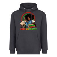 Smoke Bae black and educated Heavyweight Hoodie - Zillion Design Studio