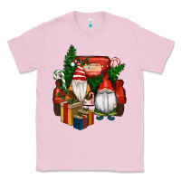 Bubblegum Pink Christmas Truck And Gnome Classic Tee - RanaPortraitStore