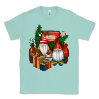 Seafoam Christmas Truck And Gnome Classic Tee - RanaPortraitStore