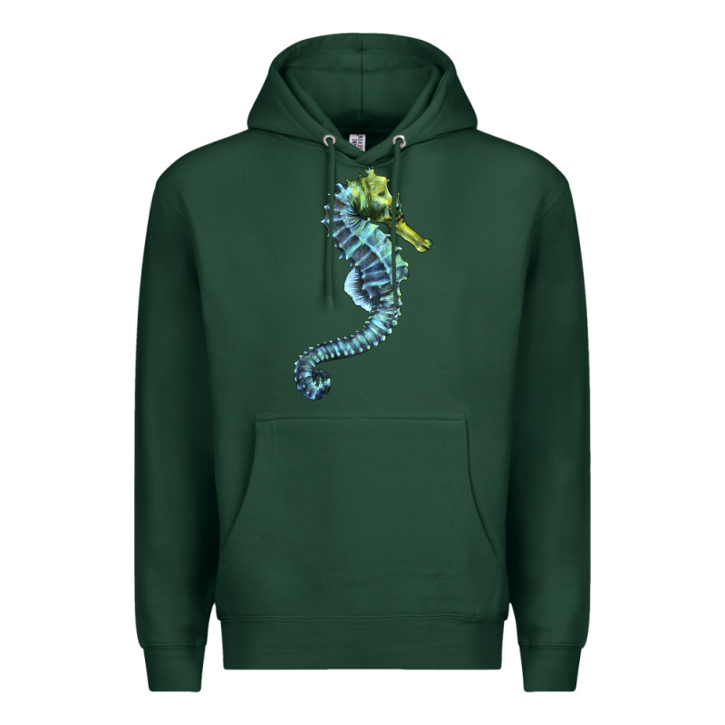 Blue Seahorse Premium Hoodie by LillyAllenDesigns | Teevron