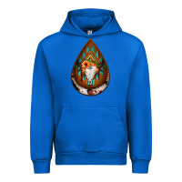 Cobalt aztec bullskull teardrop earrings Urban Hoodie - Jasminsmagicworld