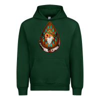 Forest Green aztec bullskull teardrop earrings Urban Hoodie - Jasminsmagicworld