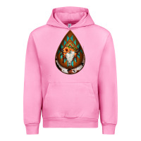 Fuchsia Pink aztec bullskull teardrop earrings Urban Hoodie - Jasminsmagicworld