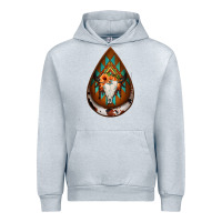Heather Grey aztec bullskull teardrop earrings Urban Hoodie - Jasminsmagicworld