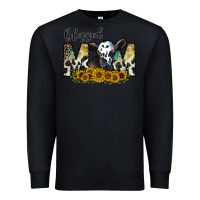 Black blessed Premium Sweatshirt - CowhideDigitalArt