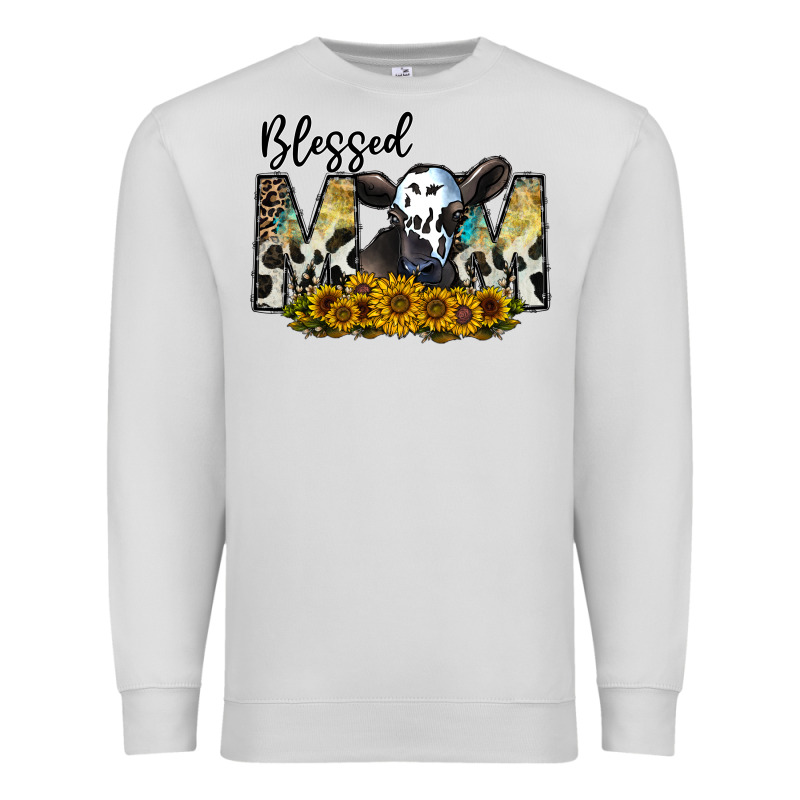 Blessed Premium Sweatshirt by CowhideDigitalArt | Teevron