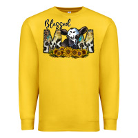 Lemon blessed Premium Sweatshirt - CowhideDigitalArt