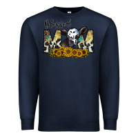 Navy blessed Premium Sweatshirt - CowhideDigitalArt