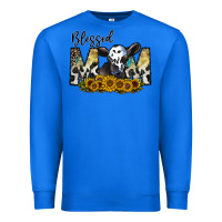 True Royal blessed Premium Sweatshirt - CowhideDigitalArt