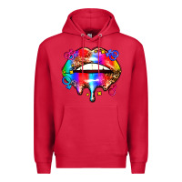 Cardinal pride lips Premium Hoodie - AdoDesignShop