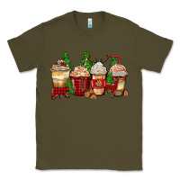 Army Green lumberjack coffee cups Classic Tee - Zillion Design Studio