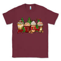 Burgundy lumberjack coffee cups Classic Tee - Zillion Design Studio