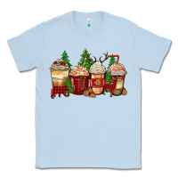 Dusty Blue lumberjack coffee cups Classic Tee - Zillion Design Studio
