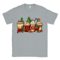 Heather Grey lumberjack coffee cups Classic Tee - Zillion Design Studio