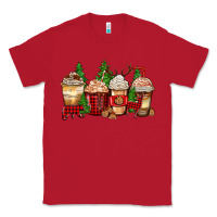 Red lumberjack coffee cups Classic Tee - Zillion Design Studio