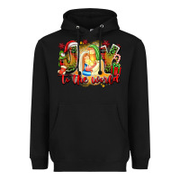 Black joy to the world Heavyweight Hoodie - texasbilliewilder