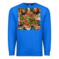 True Royal christmas leopard chicken Premium Sweatshirt - FaDigitalArtStudio