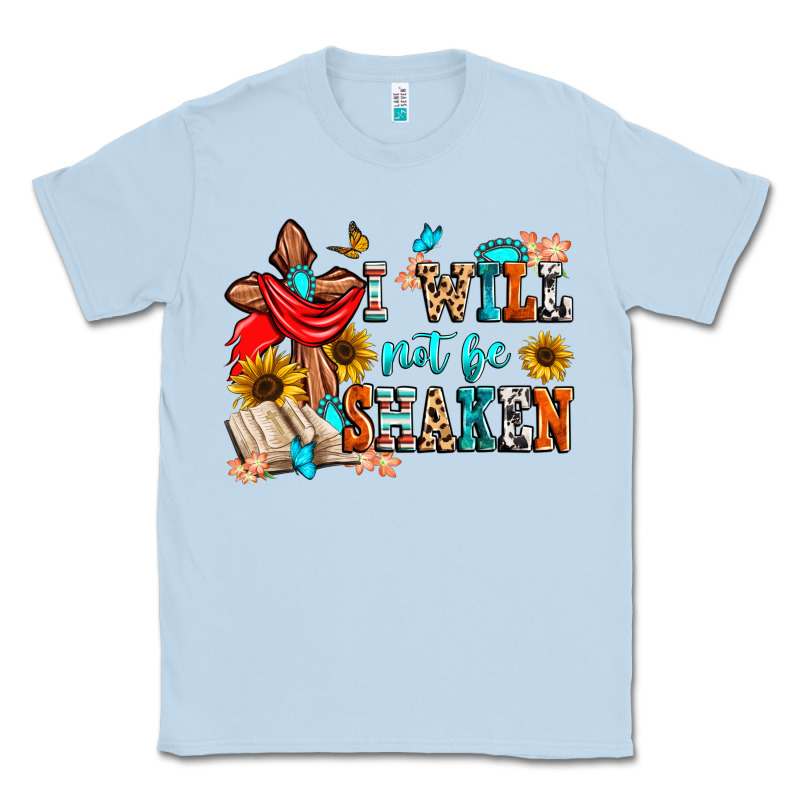 I Will Not Be Shaken Classic Tee by Zillion Design Studio | Teevron