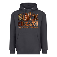 Smoke Black educator by popular demand Heavyweight Hoodie - Zillion Design Studio