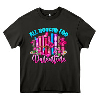 Asphalt All Booked For Valentines Heavy Core Tee - CowhideDigitalArt
