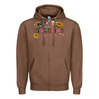 Chestnut healthcare administrator Zipper Hoodie - texasbilliewilder