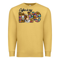 Antique Gold coffee İs mt love Premium Sweatshirt - CowhideDigitalArt