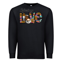 Black coffee İs mt love Premium Sweatshirt - CowhideDigitalArt