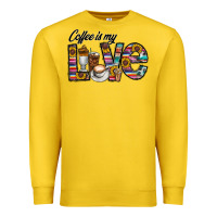 Lemon coffee İs mt love Premium Sweatshirt - CowhideDigitalArt