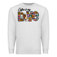 Oatmeal Heather coffee İs mt love Premium Sweatshirt - CowhideDigitalArt