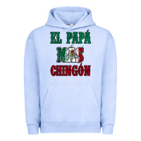 Pigment Grape Ice El Papa Mas Chingon Mexican Flag Urban Hoodie - Jasminsmagicworld