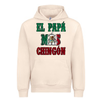 Sandshell El Papa Mas Chingon Mexican Flag Urban Hoodie - Jasminsmagicworld
