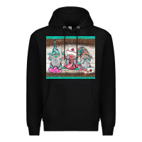 Black nurse gnomies tumbler Premium Hoodie - BarkalooDesign