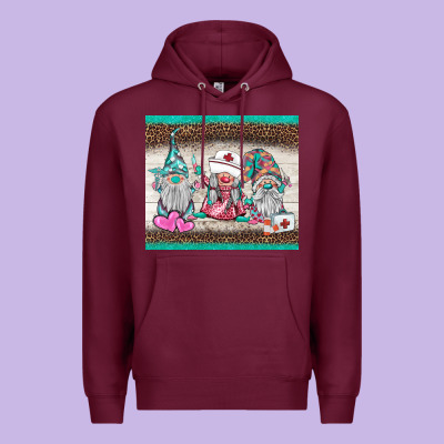 Nurse Gnomies Tumbler Premium Hoodie Designed By Barkaloodesign