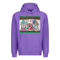 Purple nurse gnomies tumbler Premium Hoodie - BarkalooDesign