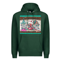 Sports Green nurse gnomies tumbler Premium Hoodie - BarkalooDesign