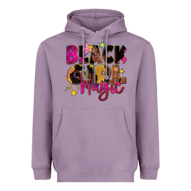Black Girl Magic Heavyweight Hoodie by Zillion Design Studio | Teevron