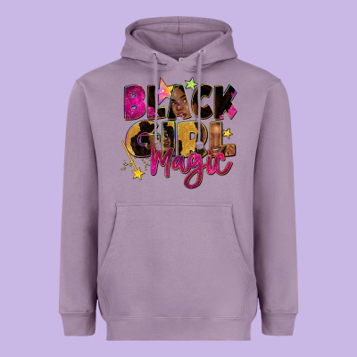 Black Girl Magic Heavyweight Hoodie Designed By Zillion Design Studio