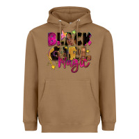 Toasted Coconut Black girl magic Heavyweight Hoodie - Zillion Design Studio
