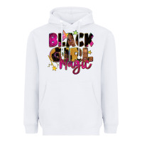 White Black girl magic Heavyweight Hoodie - Zillion Design Studio