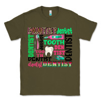 Army Green dentist tooth Classic Tee - texasbilliewilder