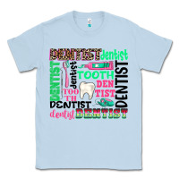 Dusty Blue dentist tooth Classic Tee - texasbilliewilder
