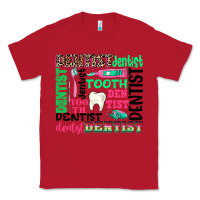 Red dentist tooth Classic Tee - texasbilliewilder