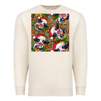 Sandshell christmas leopard cow Premium Sweatshirt - FaDigitalArtStudio