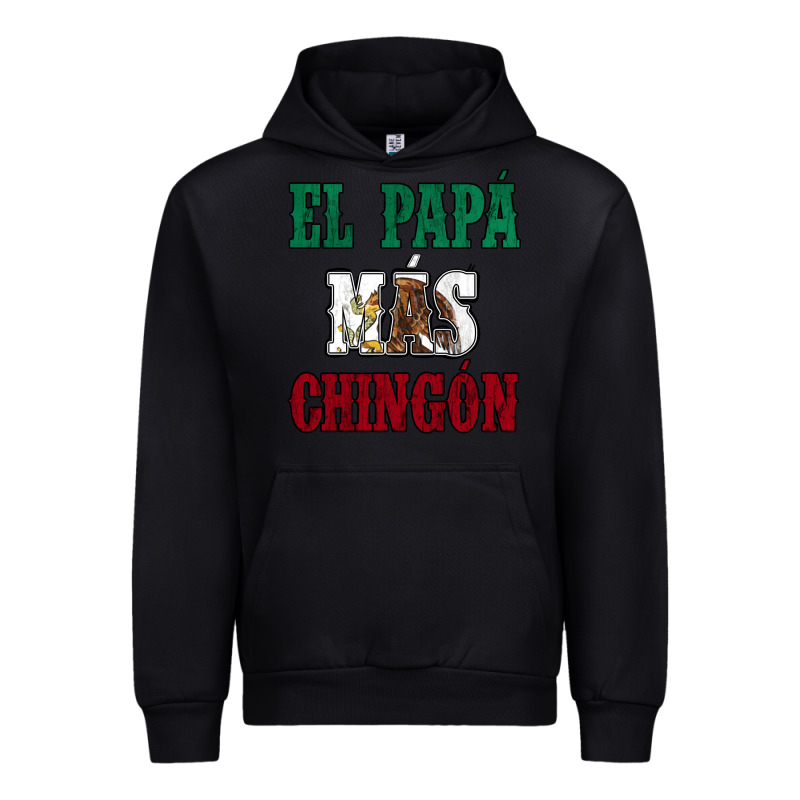 El Papa Mas Chingon Mexican Flag Urban Hoodie by Jasminsmagicworld | Teevron