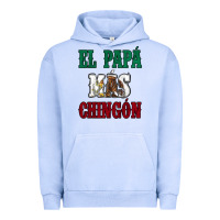 Pigment Grape Ice El Papa Mas Chingon Mexican Flag Urban Hoodie - Jasminsmagicworld