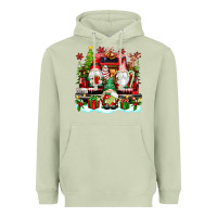 Matcha christmas gnome truck Heavyweight Hoodie - texasbilliewilder