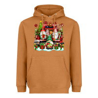 Meerkat christmas gnome truck Heavyweight Hoodie - texasbilliewilder