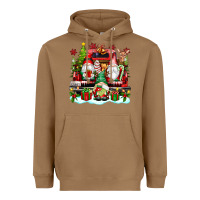 Toasted Coconut christmas gnome truck Heavyweight Hoodie - texasbilliewilder
